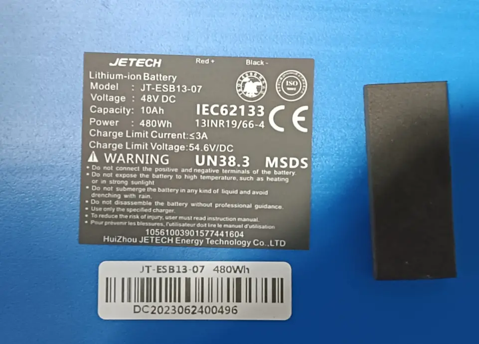 Iscooter Battery For Ix3 Off Road Electric Scooter 1