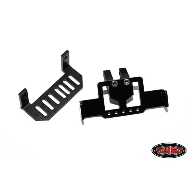 Rc4wd T-Rex 60 Black Servo & Upper 4 Links Mounts 1