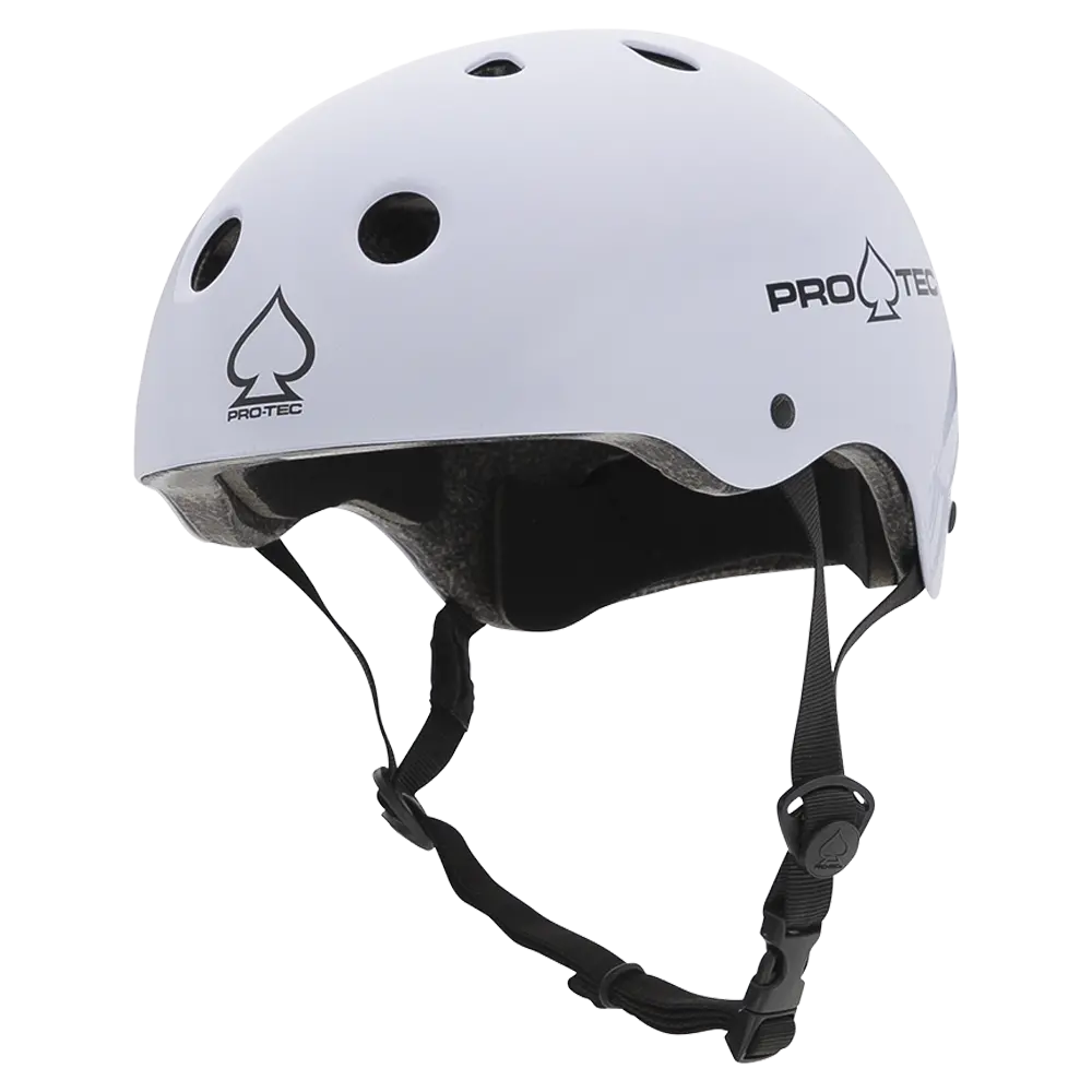 Pro-Tec Classic Certified Helmet - Gloss White 1