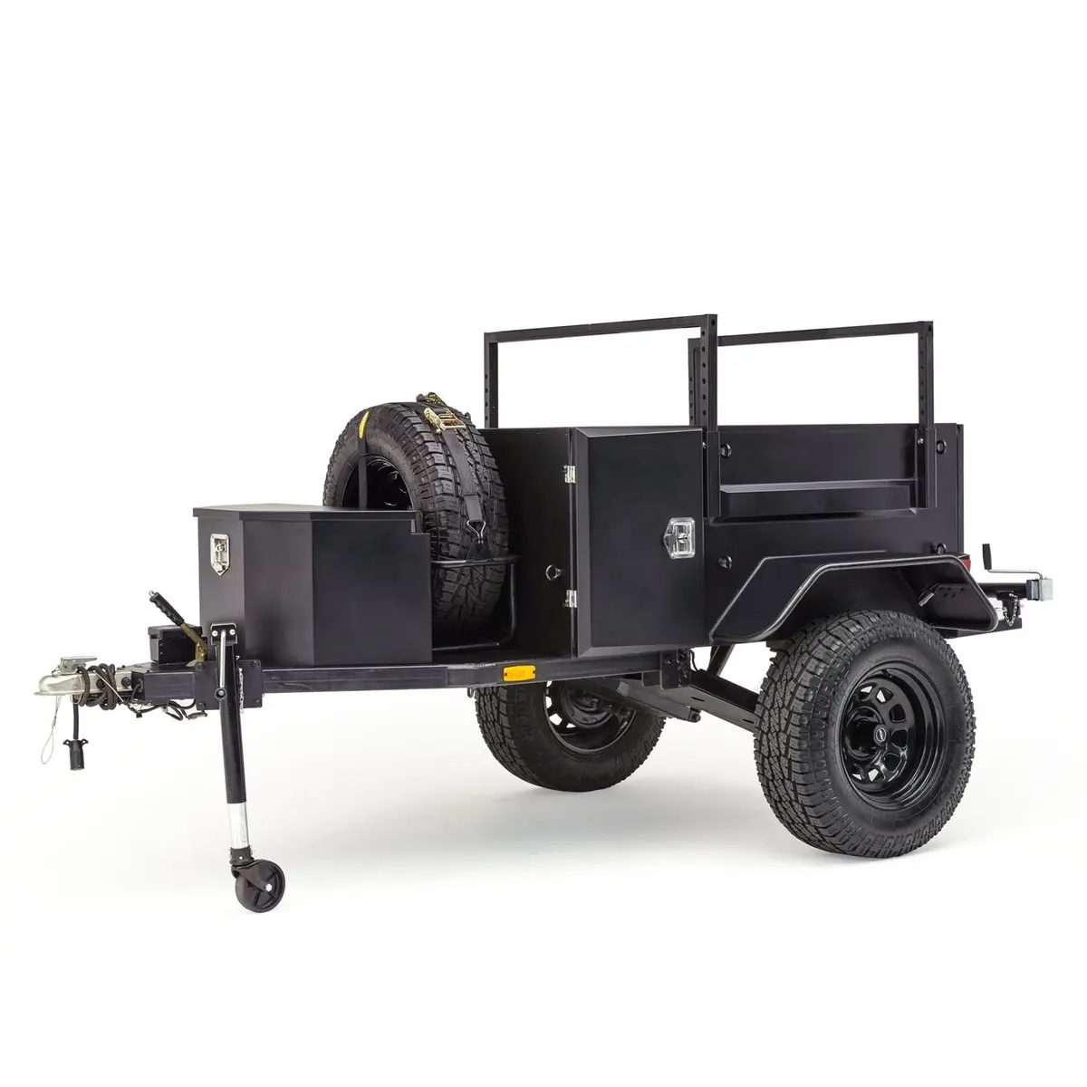 Smittybilt Scout Military Style Overlanding Trailer With Full Articulating Suspension - Recon Recovery 1