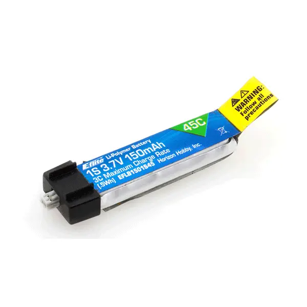 E-Flite 1S Lipo Battery 45C (3.7V/150Mah) 1