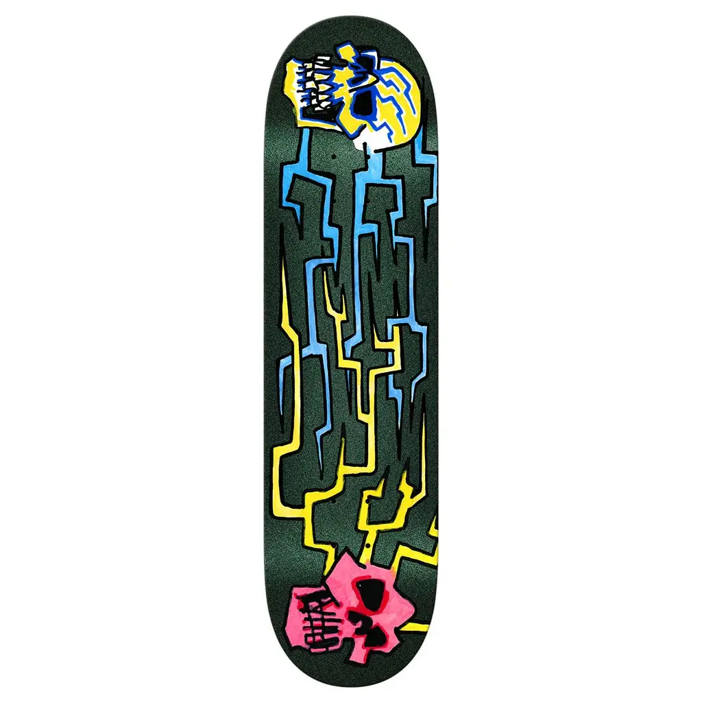 Krooked Worrest Skulls & Bolts Tt Slick Deck 1