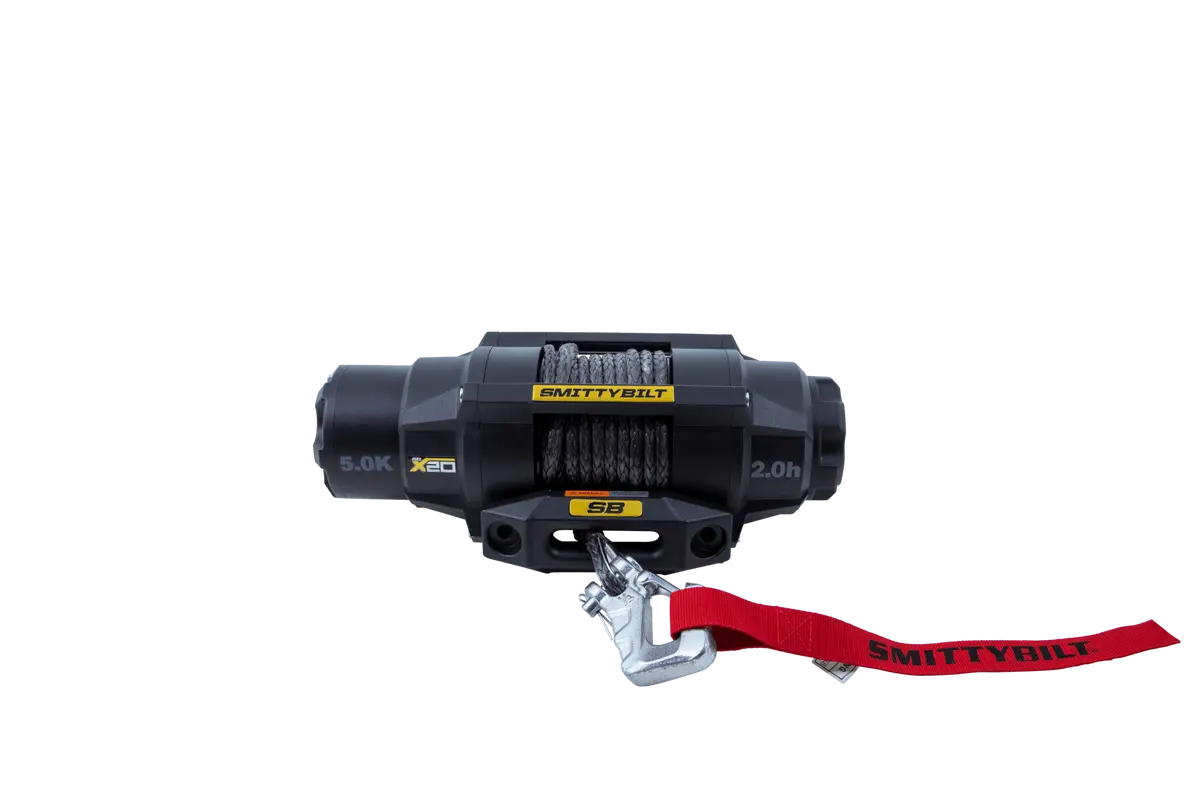 Smittybilt X20 Atv & Sxs Wireless 5,000Lbs. Winch With Synthetic Rope - Recon Recovery 1