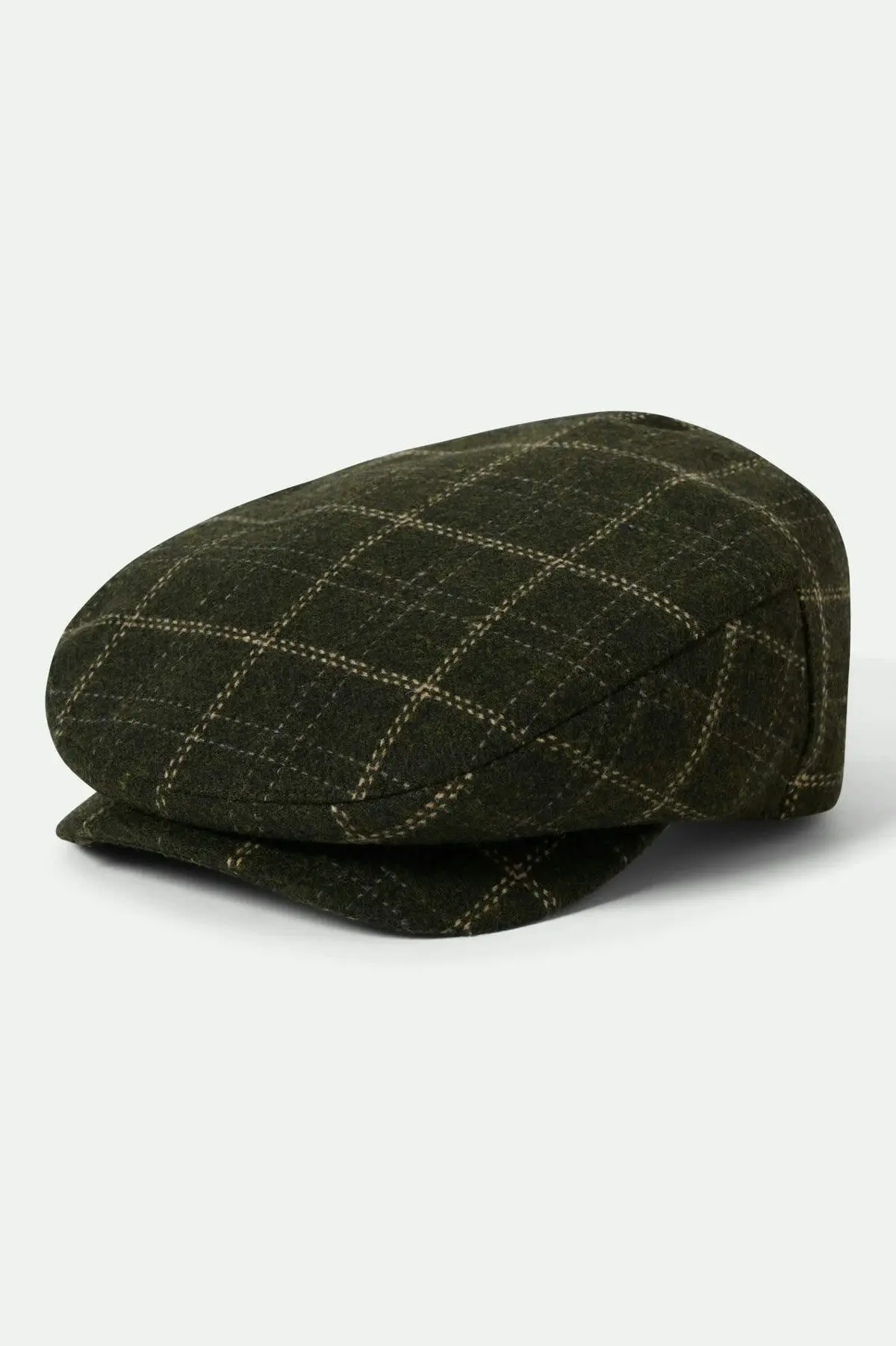 Brixton Barrel Snap Cap - Moss/Sand 1