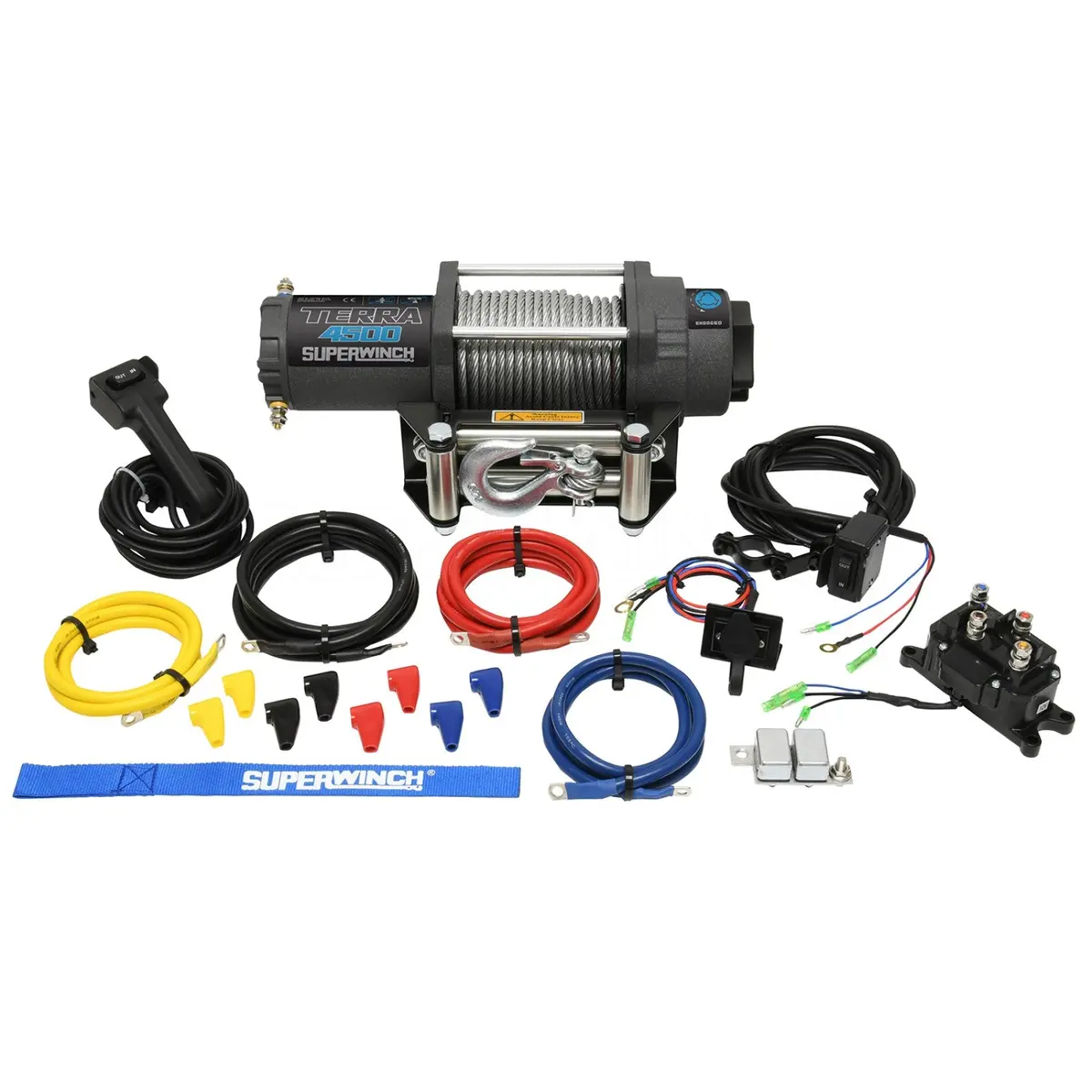 Superwinch Atv & Sxs Powersports Terra Series Winch 4,500 Lbs. Pull Rating, 32 Ft. Line 1