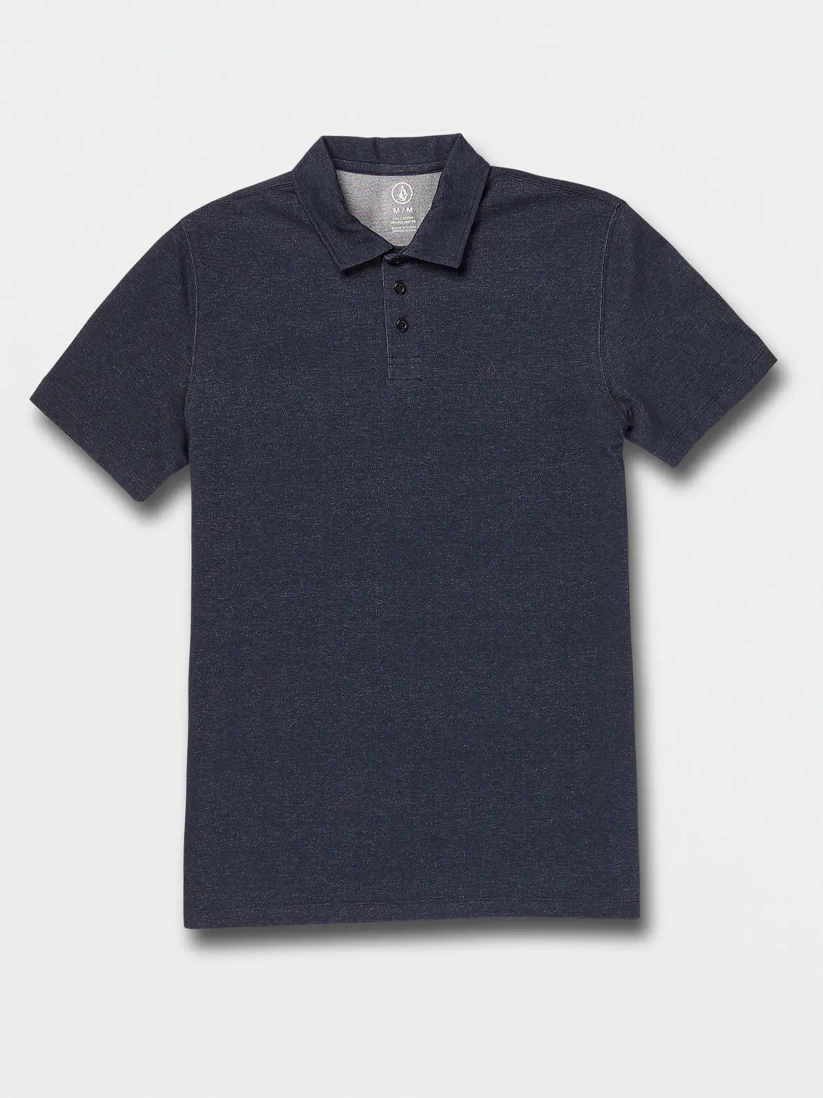 Volcom Hazard Pro Polo Shirt - Navy Heather 1
