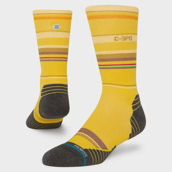 Stance Threepio Crew Sock - Gold 1