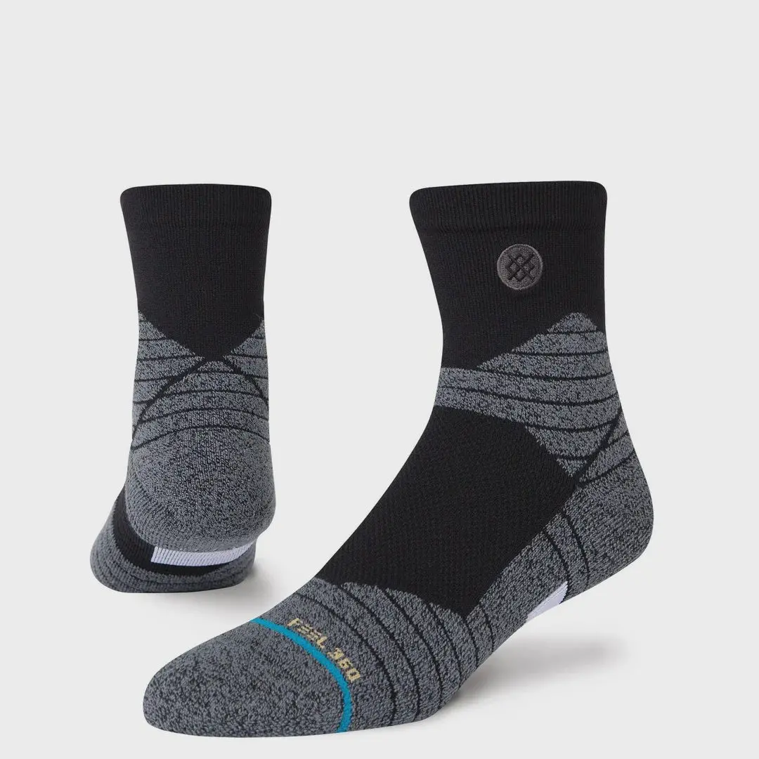 Stance Spo Icon Sport Qtr Sock - Black 1