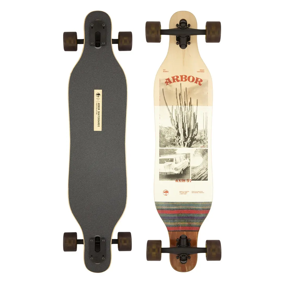 Arbor Drop Thru Photo Axis 37" Longboard Complete 1