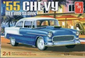1:25 '55 Chevy Bel Air Sedan 1