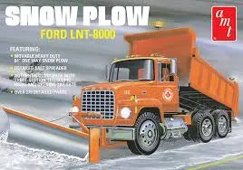 1:25 Snow Plow Ford Lnt-8000 1