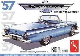 1:16 '57 Ford Thunderbird Hardtop/Convertible 1