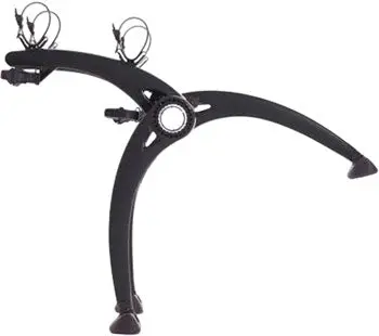 Saris Bones Trunk Rack: 2 Bike, Black 1