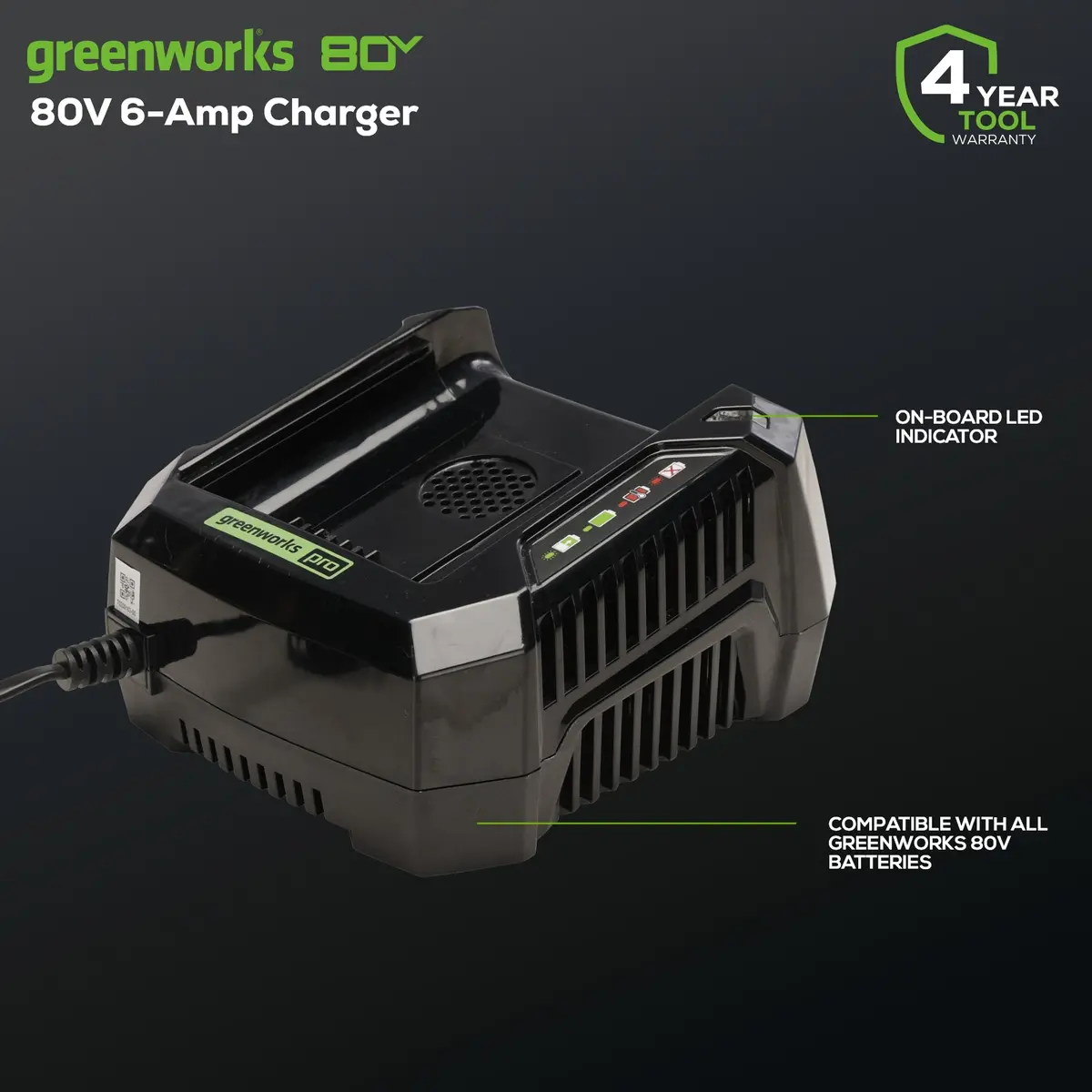 Renewed 80V 6A Battery Charger 2