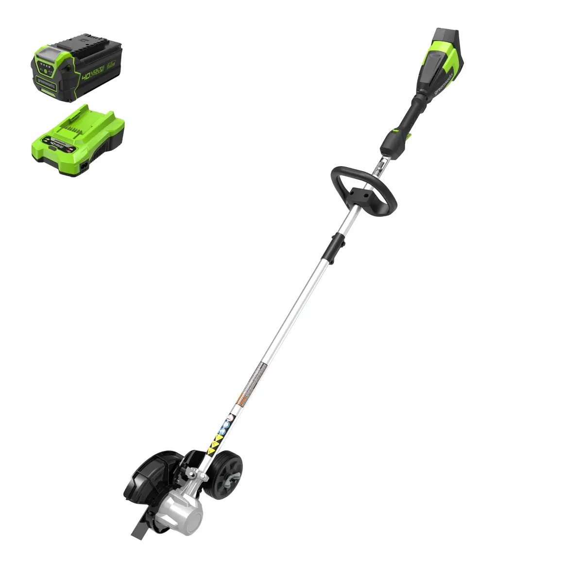 40V 8" Cordless Battery Edger W 4.0 Ah Battery And Charger 1