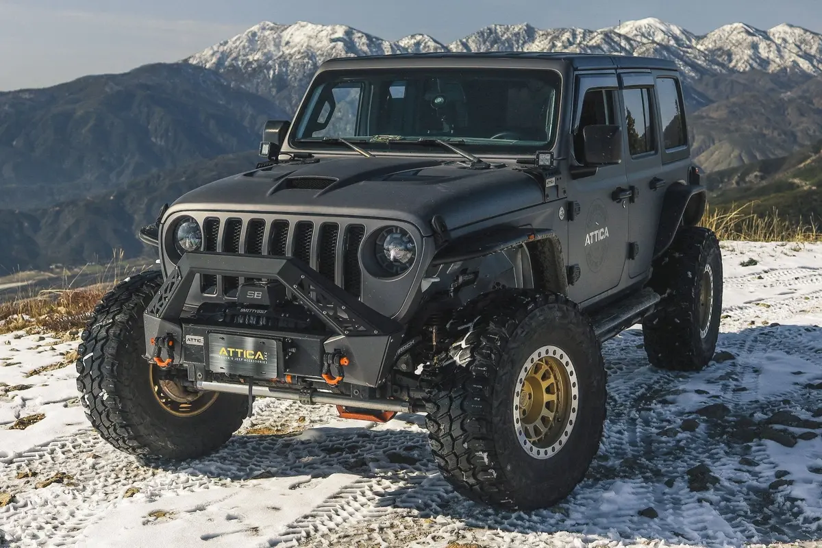 Attica 4X4 Terra Series Frame Mounted Rock Sliders For 2018-2026 Jeep Wrangler Jl - Recon Recovery 2