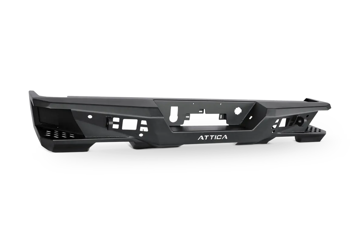 Attica 4X4 Terra Series High Clearance Rear Bumper For 2019-2026 Chevy Silverado 1500 1