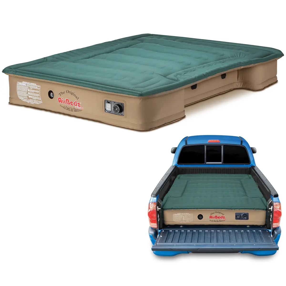 Airbedz Pro3 Inflatable Truck 12" Thick Bed Mattress W/ Built-In Dc Air Pump - Recon Recovery 1