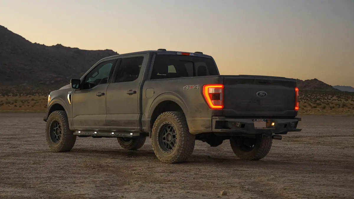 Attica 4X4 Terra Series High Clearance Rear Bumper For 2021-2023 Ford F-150 - Recon Recovery 2