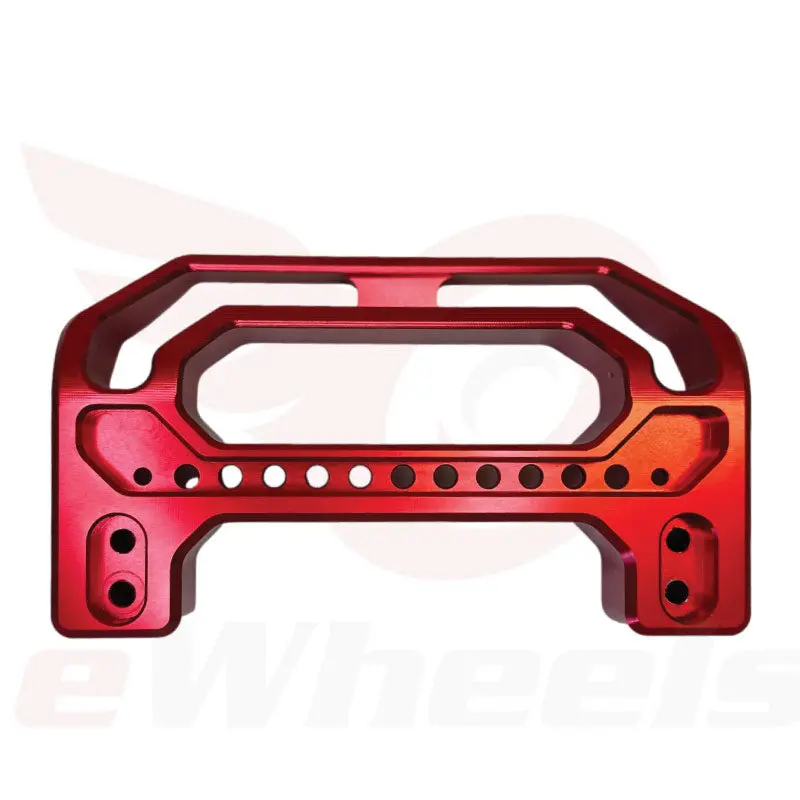 Extreme Bull Commanderpro Cnc Front/Rear Handle, Metallic Red 1