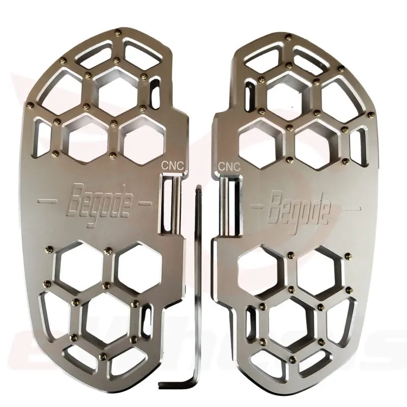 Begode: Honeycomb/Hex Pedal Set, Cnc. Metal 1