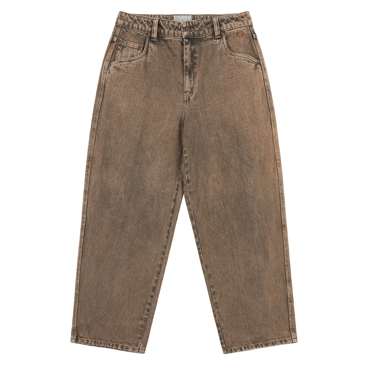 Dime Classic Baggy Denim Pant - Overdyed Brown 1