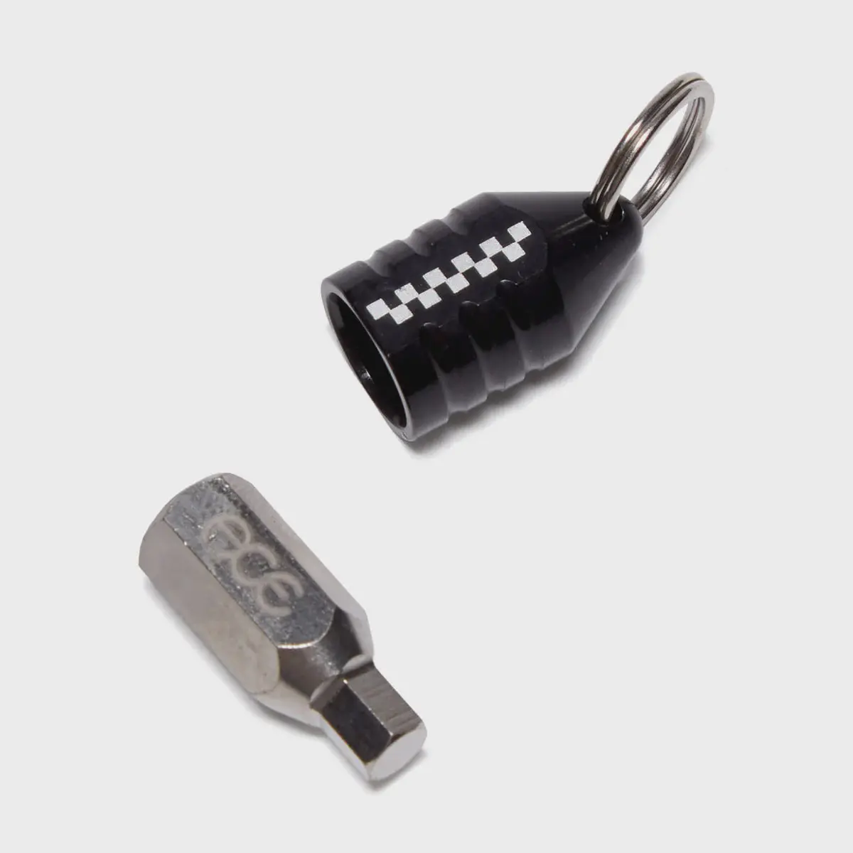 Ace Inverted Kingpin Tool/Magna Adapter Keychain - Black/Silver 1