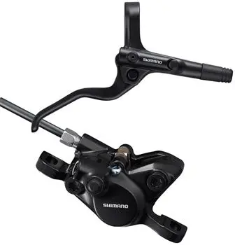 Shimano Br-Mt200 Disc Brake And Bl-Mt201 Lever - Rear, Hydraulic, 2-Piston, Post Mount, Black 1