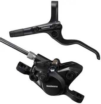 Shimano Br-Mt200 Disc Brake And Bl-Mt201 Lever - Front, Hydraulic, 2-Piston, Post Mount, Black 1