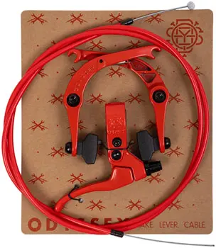 Odyssey Springfield U-Brake And Lever Kit - Fire Engine Red 1