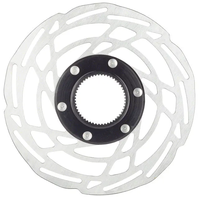 Jagwire Sport Sr1 Disc Brake Rotor - 203Mm, Center Lock, Silver 1