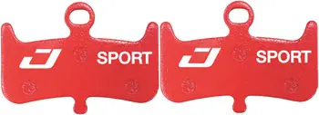 Jagwire Mountain Sport Disc Brake Pads - Semi-Metallic, Steel Backed, Fits Hayes Dominion A4 1