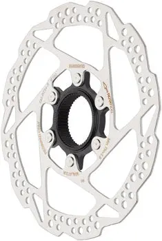 Shimano Deore Sm-Rt54-S Disc Brake Rotor - 160Mm, Center Lock, For Resin Pads Only, Silver 1