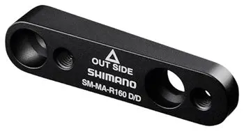 Shimano Sm-Ma-R160d/D Disc Brake Adaptor For 160Mm Rotor, Flat-Mount Caliper, Flat-Mount Frame 1