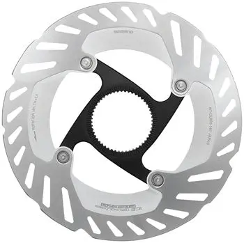 Shimano Grx Rt-Cl800 S Disc Brake Rotor With Lockring - 140Mm, Centerlock, Silver 1