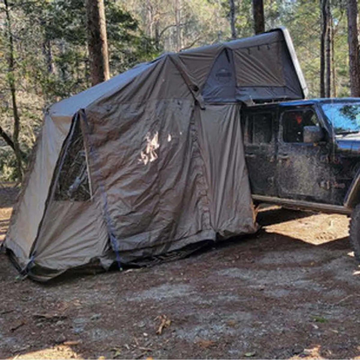 Overland Vehicle Systems Bushveld Ii Rooftop Tent Annex Room - Recon Recovery 1