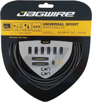Jagwire Universal Sport Brake Cable Kit, Ice Gray 1
