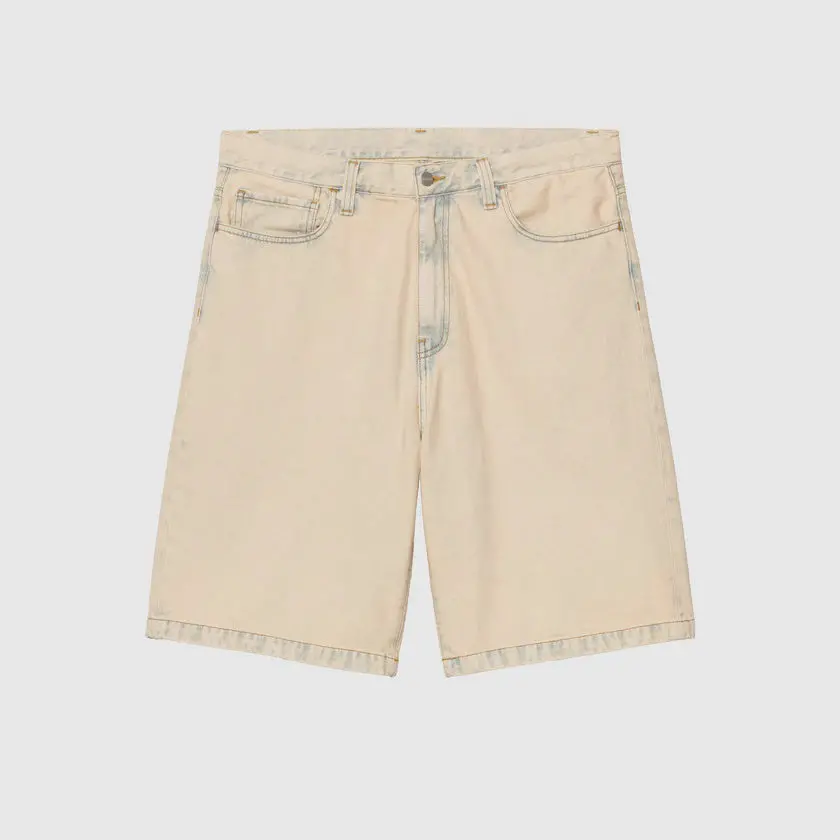 Carhartt Wip Landon Denim Short - Blue Sand Wash 1