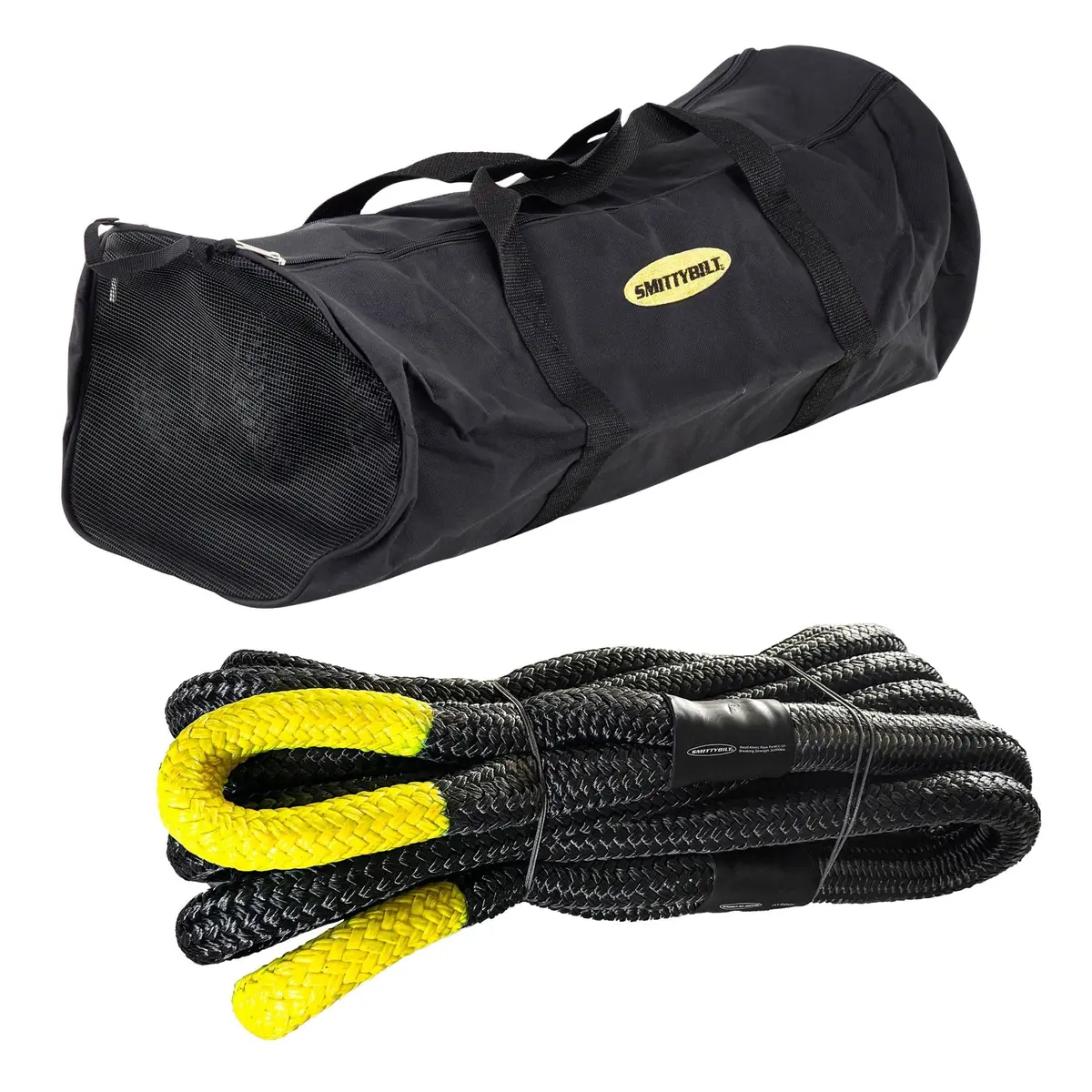 Smittybilt Recoil Recovery Rope | 1" X 30' | 30,000 Lb Breaking Strength 1