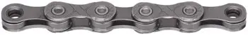 Kmc Xglide Chain - 9/10/11-Speed, 126L, Optimized For Shimano Cues Drivetrain, Gray 1