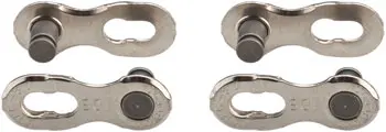 Kmc Missinglink Cl559r Connector - 10-Speed, Reusable, Silver, 2 Pairs/Card 1