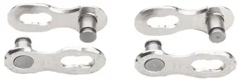 Kmc Missinglink-11 Connector - 11-Speed, Reusable, Silver, 2 Pairs/Card 1
