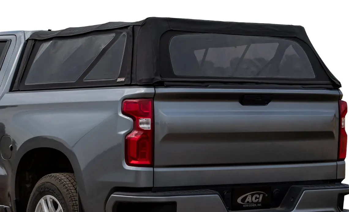 Outlander Soft Truck Cap Topper For 2019-2026 Gm Silverado & Sierra 1500 6.6Ft Bed - Recon Recovery 1