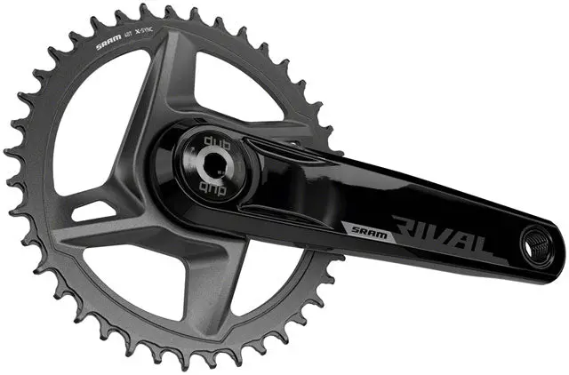 Sram Rival 1 Axs Wide Crankset - 172.5Mm, 12-Speed, 40T, 8-Bolt Direct Mount, Dub Spindle Interface, Black, D1 2