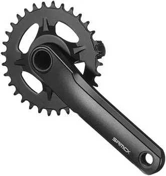 Samox Tam38j Crankset - 135Mm, 11-Speed, 30T, Direct Mount Samox, 24Mm Crmo Crank Spindle, Black 1