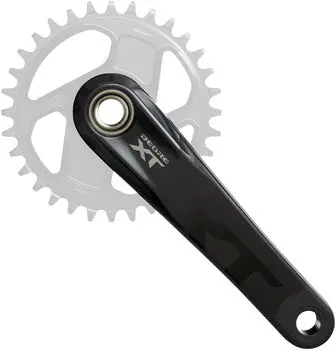 Shimano Deore Xt Fc-M8200 Crankset - 170Mm, 1X, Direct Mount, Hollowtech Ii Hollow-Forged Crankarms, Black 1