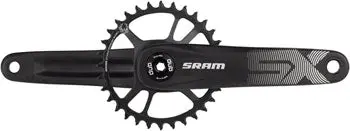 Sram Sx Eagle Boost Crankset - 170Mm, 12-Speed, 32T, Direct Mount, Dub Spindle Interface, Black, A1 1