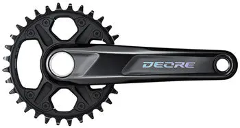 Shimano Deore Fc-M6100-1 Crankset - 170Mm, 12-Speed, 32T, Black 1