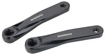 Shimano Steps Fc-E5010 Ebike Crank Arm Set - 170Mm, Square Taper Jis Spindle Interface, Black 1