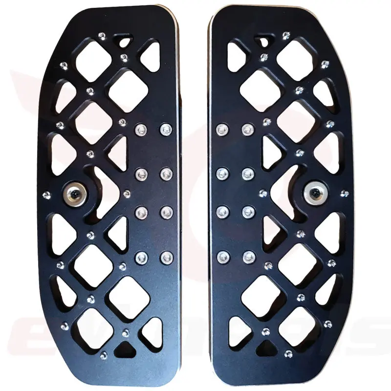 Beidou: Grid Pattern, Cnc Spiked Pedal Set, Interchangeable Brackets 1